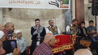 حفل المولد النبوي الشريف بمسجد الصلاحي نابلس