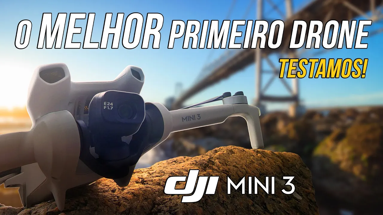 Testamos o drone DJI Mini 3: Câmera 4K que gira 90º, até 51 minutos de voo e 10Km