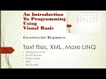 VB Net for Beginners Step by Step Projects and Exercises - learn Windows Forms