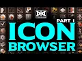Project Icon Browser - Part 1