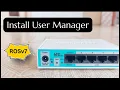How to install User Manager Radius Server on MikroTik RoSv7