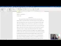 How to Apply True Double Spacing and One-Inch Margins to Your MLA Documents