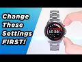 Got Your Fossil Generation 6 Change These Settings First