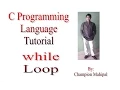 C Programming Language Tutorial 23 while Loop
