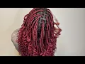 Easy tutorial for small medium size boxbraid beginners friendly tutorial