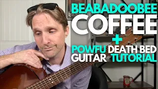 coffee by beabadoobee death bed coffee for your head by powfu guitar tutorial