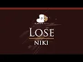 Download Lagu NIKI - Lose - HIGHER Key (Piano Karaoke Instrumental)