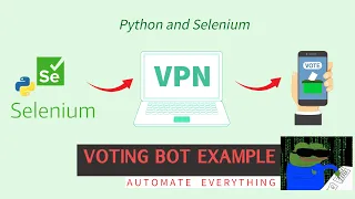 Making A BOT That Changes IP Every Time He Does His Task Selenium Python Psiphon