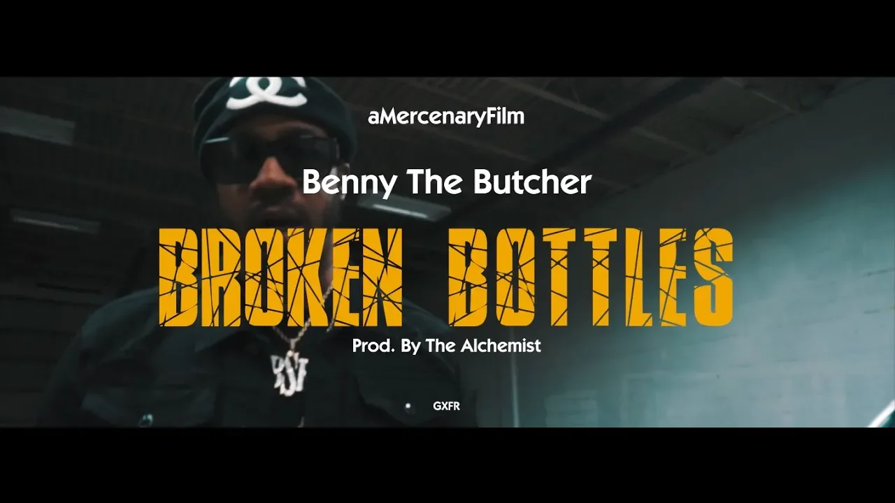 Benny The Butcher - "Broken Bottles" (prod. by The Alchemist) (Official Music Video)