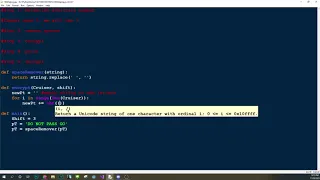 understanding Caesar s Cipher with Python