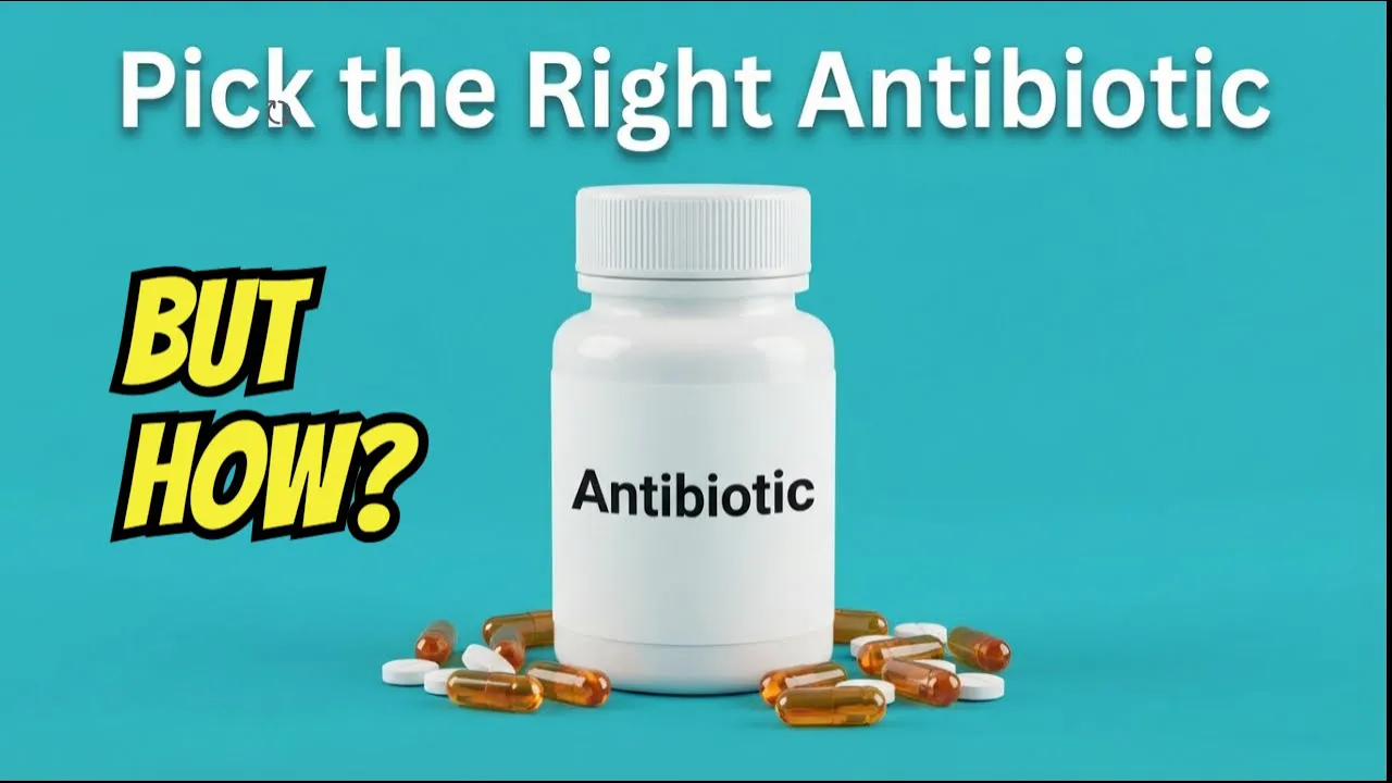 How to choose Antibiotic?