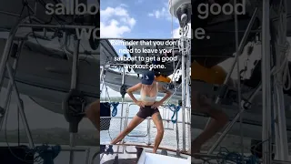 Grab some weights and a mat and your good to go 💪🏼 #fitness #workout #sailinglifestyle