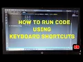 how to run code in VS code using Keyboard using own shortcut key run code faster