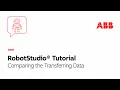Comparing the Transferring Data Robotstudio Tutorial