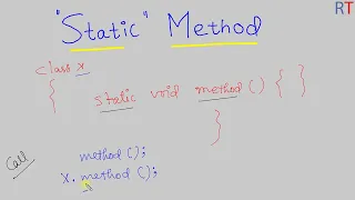 Java-76 - Static Methods in Java Java Programming