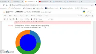 python donut plot