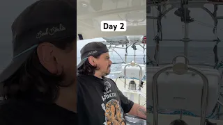 Day 2 sailing around the world without stopping.