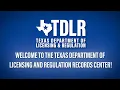 TDLR Records Center Walkthrough