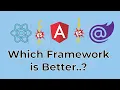 Which Framework is Better for Developers React vs Angular vs Blazor Softech Learn