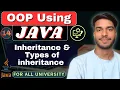 Lec 14 Inheritance in Java Types of Inheritance OOP Using Java