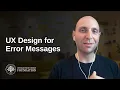 How to Design Good Error Messages The Root Problem of Bad Error Messages