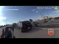 El Paso officer recovering after car nearly collides into him during traffic stop