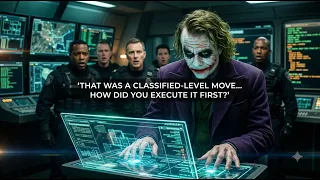 THAT WAS A CLASSIFIED MANEUVER How Did U Execute It Before The Agencies Even NAMED It Joker