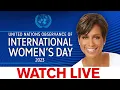 UN Observance of International Women s Day with Sade Baderinwa