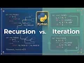 Python Recursion Vs Iteration Problem Solving and Python Programming