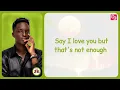 Joshua Baraka "THIS TIME" MV LYRICS