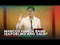 Is Marcos ready to release SALN Lahat sa executive handa says Palace ABS-CBN News