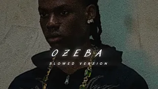 ozeba rema slowed down instrumental