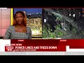 Storm cleanup underway in Mississippi after severe weather knocks out power