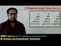 Print right angled patterns of alphabets in C Language C programming Tutorial Series