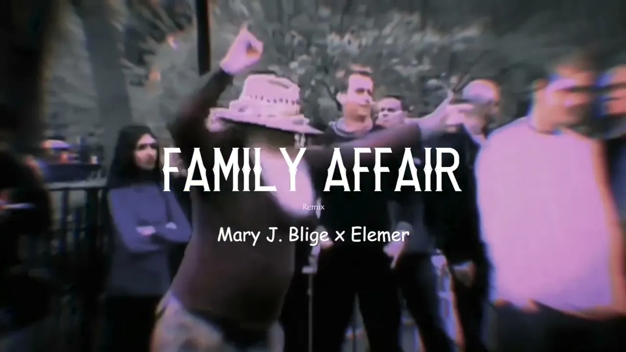 Mary J. Blige - Family Affair (Elemer Tech House Remix)