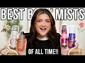 TOP 10 BEST Body Mists My FAVORITE Body Sprays Ever