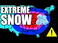 BREAKING 270 Cities 14 Day Forecast - Polar Vortex Split Heat Dome 110 Arctic Blast Sequence