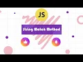 String match Method in JavaScript JS Tutorial for Beginners in 2022
