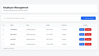 Build an Crud Application With React and Redux Toolkit