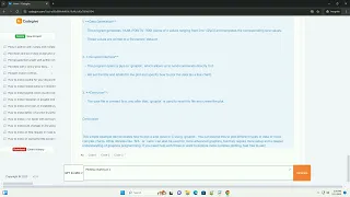 plotting charting in c
