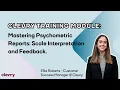 Mastering Psychometric Reports Scale Interpretation and Feedback