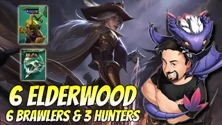 6 Elderwood 6 Brawler 3 Hunter Ashe | TFT Fates | Teamfight Tactics