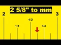 How to Convert 2 Inches to Millimeters