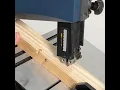 9 Inch Benchtop Bandsaw - How To Change Band Saw Blade POWERTEC Woodworking Tools Accessories