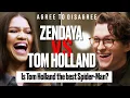 Download Lagu Tom Holland and Zendaya Argue Over The Internets Biggest Debates | Agree To Disagree