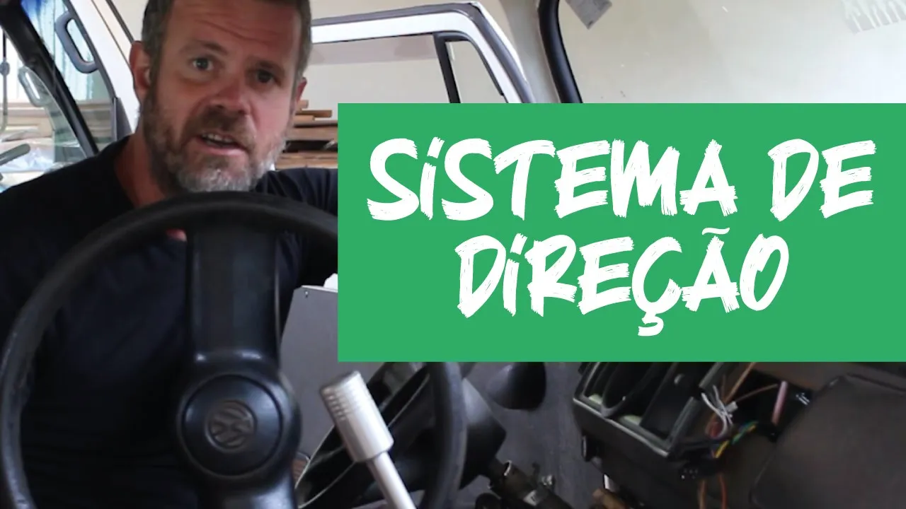 Sistema de direção elétrica, inédito, para Kombi!