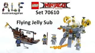 Lego Ninjago Movie 70610 Flying Jelly Sub Speed Build