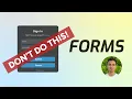 How to Create Better Forms Design Tips for Developers