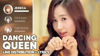 girls generation dancing queen line distribution lyrics color coded patreon requested