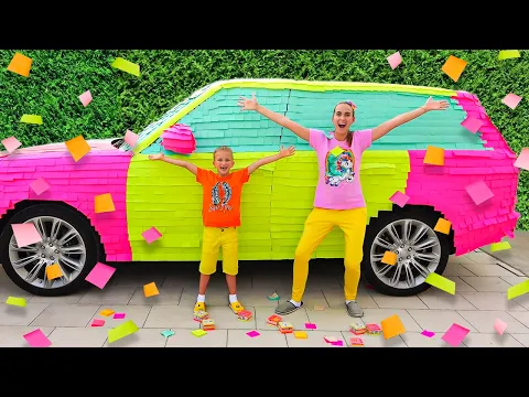 Download MP3 Vlad and Niki colored car for mommy